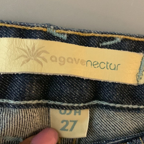 AGAVE NECTAR Goddess Relaxed Bootcut Jeans size 27 - Picture 11 of 14